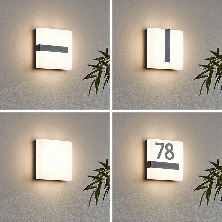 Eglo - LED prigušiva spoljašnja zidna svetiljka TORAZZA-C LED/14W/230V IP44