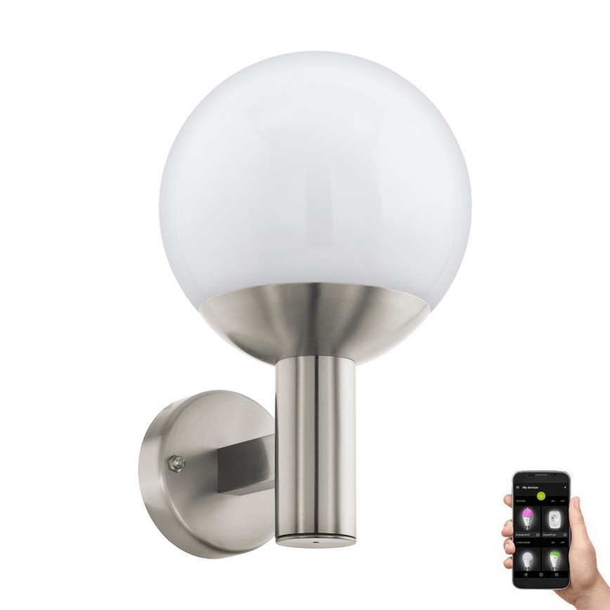 Eglo 97247 - LED prigušiva spoljna zidna svetiljka NISIA-C 1xE27/9W/230V IP44