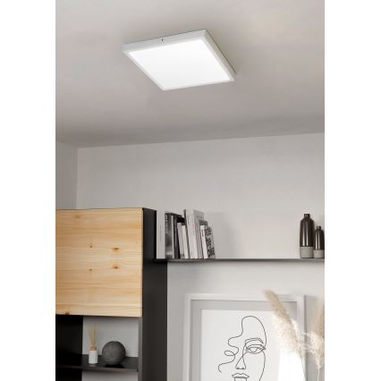 Eglo - LED stropno svetlo LED/25W/230V, belo, četvrtasto, 4000K, 40x40 cm