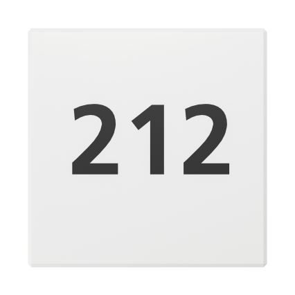 Eglo - LED osvetljenje za kućni broj LED/8,2W/230V IP44