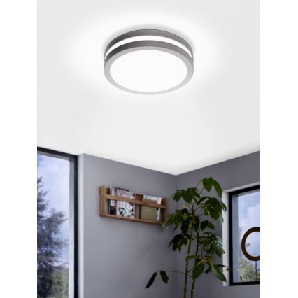 Eglo 97299 - prigušiva LED kupatilsko svetlo LOCANA-C LED/14W, srebrno, IP44
