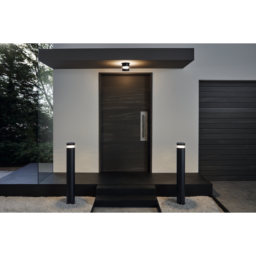 Eglo - LED spoljno zidno svetlo LED/11W/230V crno IP65