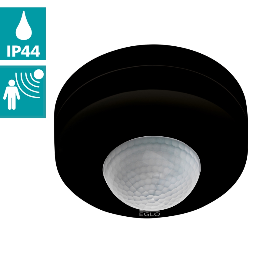 Eglo - Spoljni senzor pokreta 12 m, crni, IP44