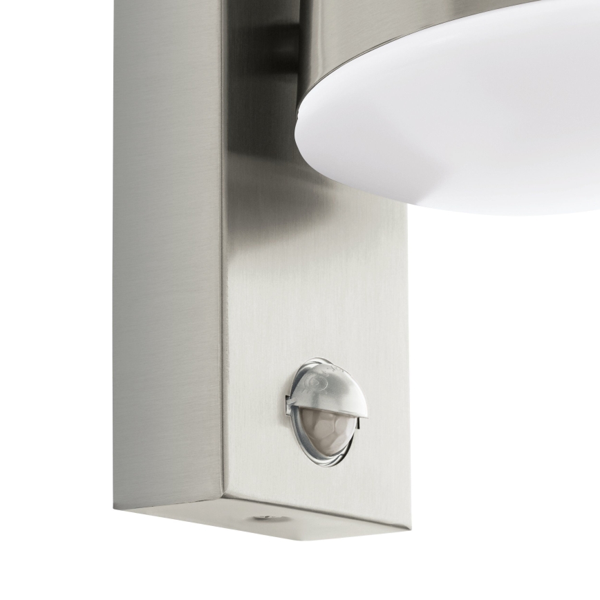 Eglo 97453 - Spoljno zidno svetlo sa senzorom CALDIERO 1xE27/10W/230V IP44