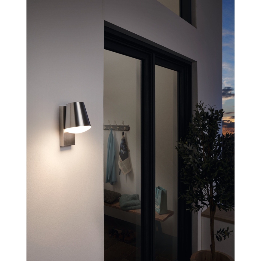 Eglo - LED prigušiva spoljašnja zidna svetiljka CALDIERO-C 1xE27/9W/230V IP44