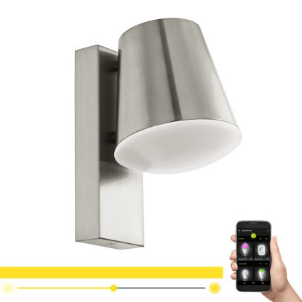 Eglo - LED prigušiva spoljašnja zidna svetiljka CALDIERO-C 1xE27/9W/230V IP44