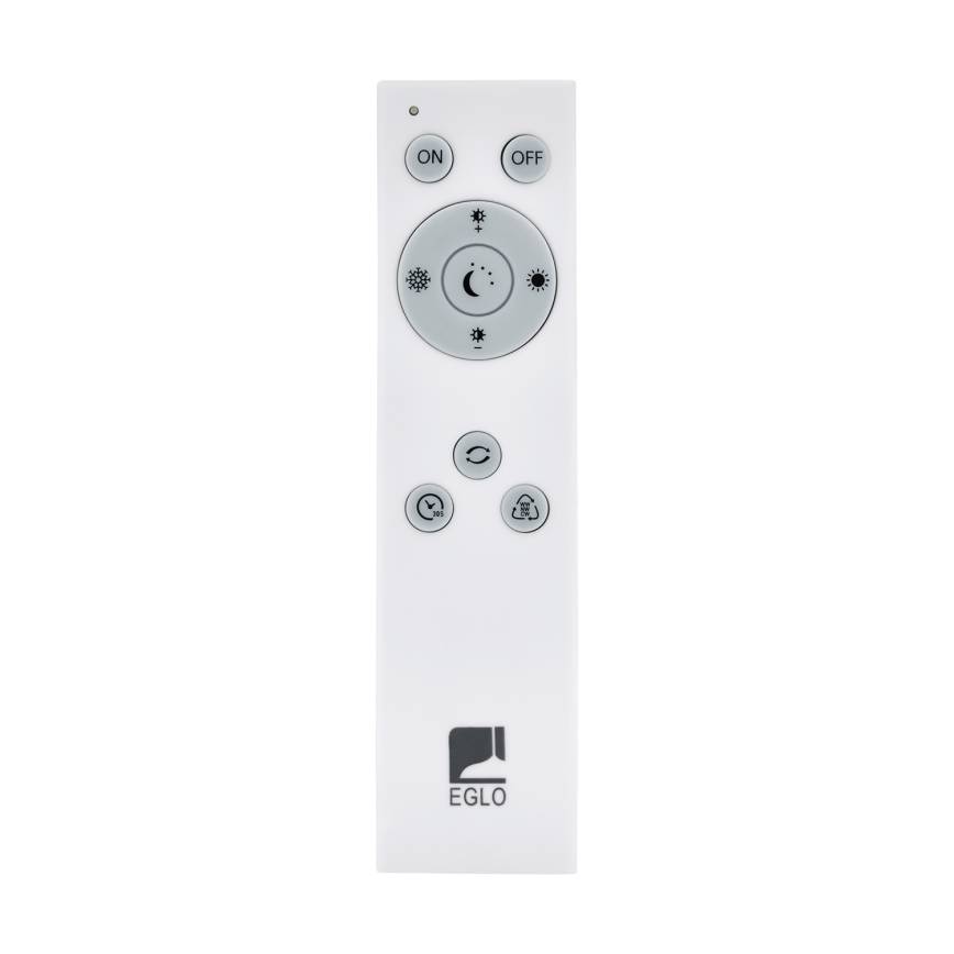 Eglo - LED prigušiva plafonska svetiljka LED/60W/230V + daljinski upravljač