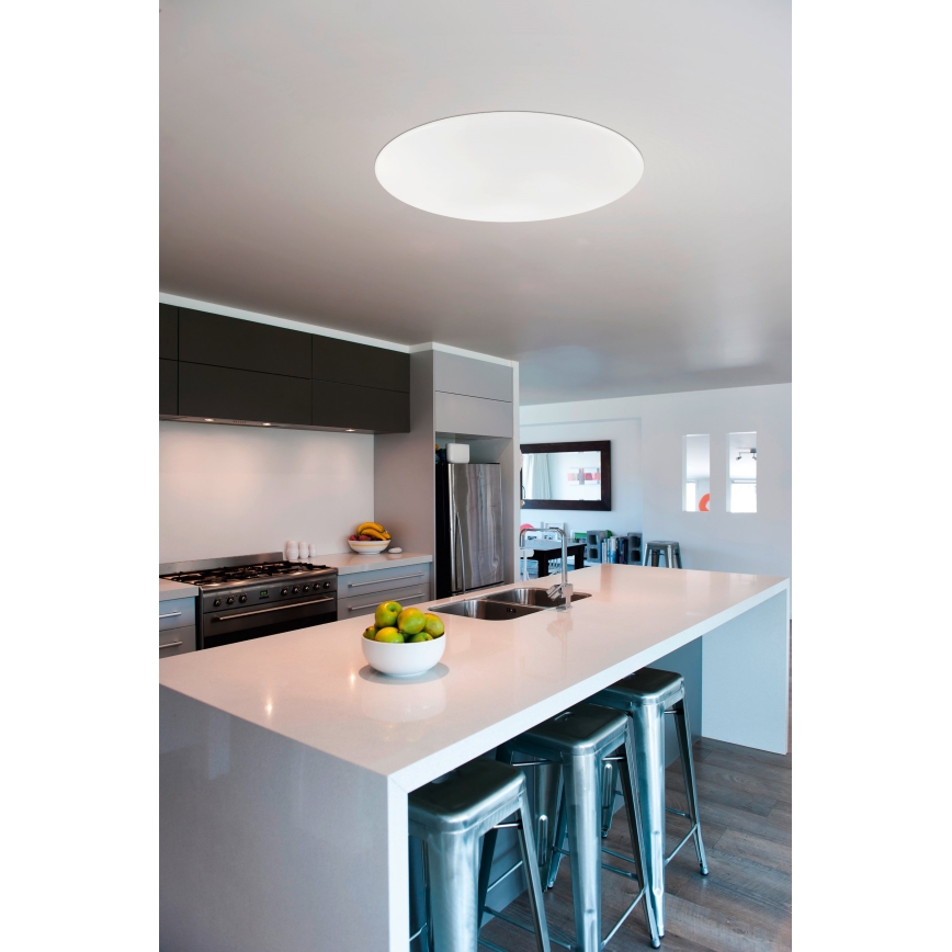 Eglo - LED prigušiva plafonska svetiljka LED/60W/230V + daljinski upravljač