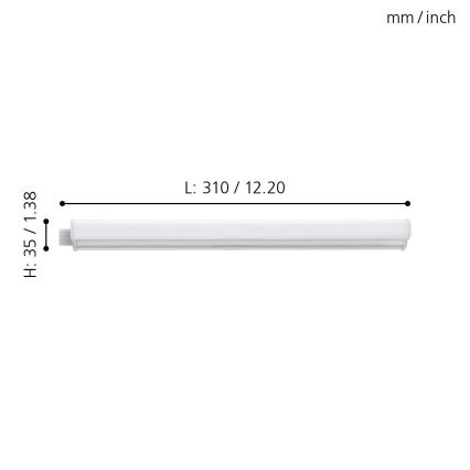 Eglo - LED podpultno svetlo LED/3,2W/230V