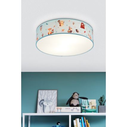 Eglo - Dečije plafonsko svetlo 2xE27/40W/230V