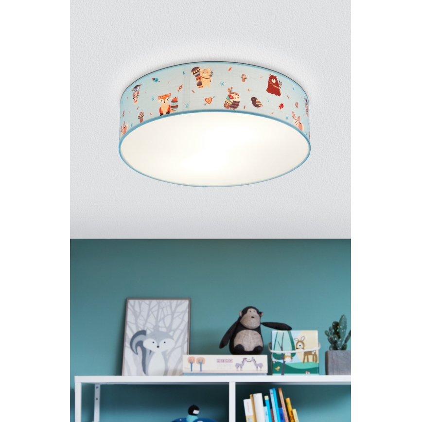 Eglo - Dečije plafonsko svetlo 2xE27/40W/230V