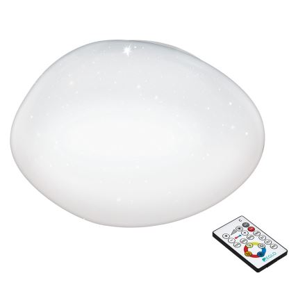 Eglo - LED prigušiva stropna svetiljka LED/21 W/230 V, prečnik 45 cm + daljinski upravljač