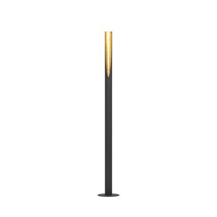 Eglo - LED podna lampa 1xGU10/4,5W/230V crna