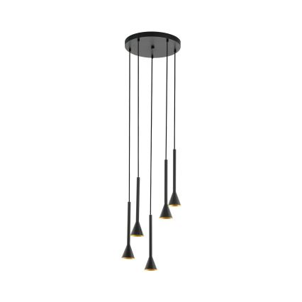 Eglo - LED luster na sajli 5xGU10/5W/230V