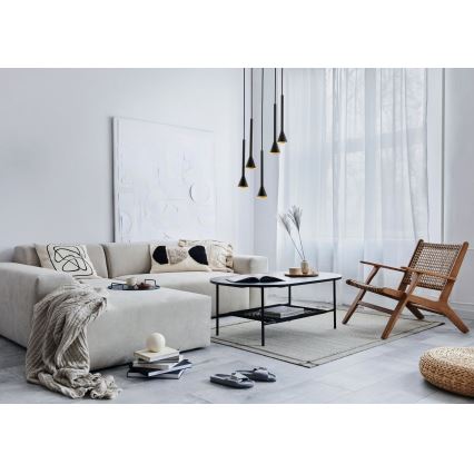 Eglo - LED luster na sajli 5xGU10/5W/230V