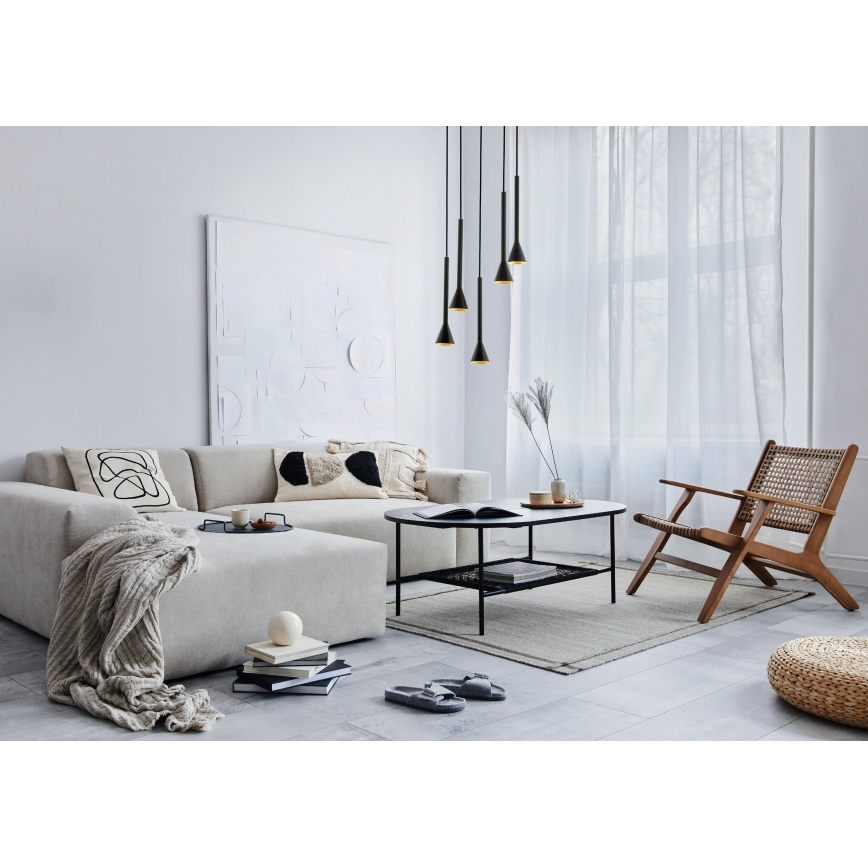 Eglo - LED luster na sajli 5xGU10/5W/230V
