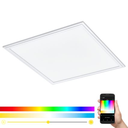 Eglo - LED RGB prigušiva svetiljka SALOBRENA-C LED/24W/230V + daljinski upravljač