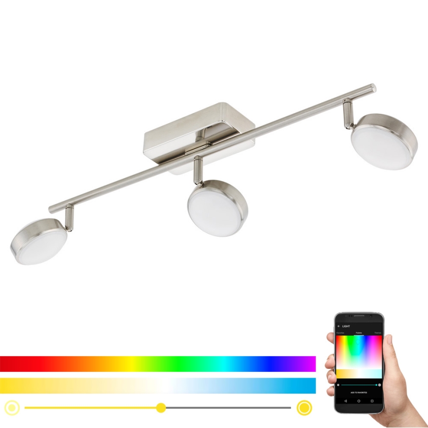 Eglo - LED RGB spot svetiljka CORROPOLI-C 3xLED/5W/230V