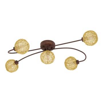 Eglo 97727 - LED plafonski luster CARIS 1 5xLED/3W/230V