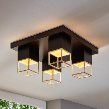 Eglo 97731 - LED plafonski luster MONTEBALDO 4xGU10/5W/230V