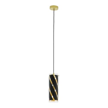 Eglo 97766 - viseći luster na sajli PINTO NERO 1 1xE27/60W/230V