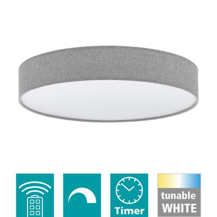 Eglo - LED prigušiva plafonska lampa LED/40W/230V + daljinski upravljač