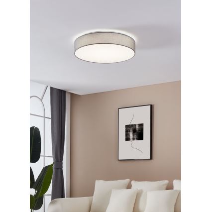 Eglo - LED prigušiva plafonska lampa LED/40W/230V + daljinski upravljač