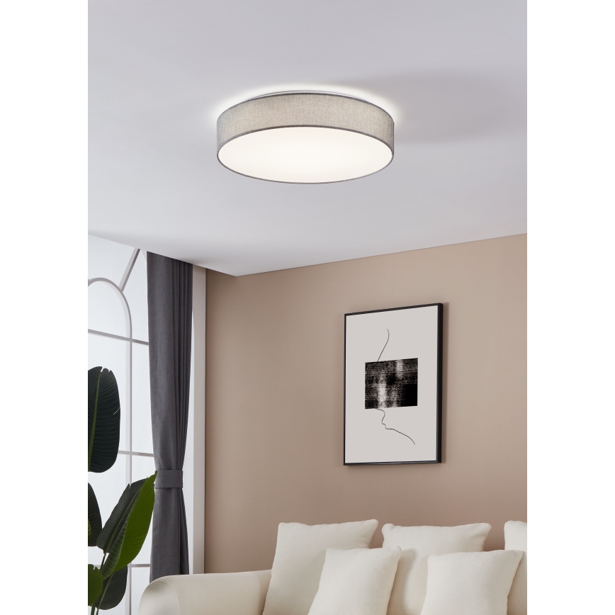 Eglo - LED prigušiva plafonska lampa LED/40W/230V + daljinski upravljač