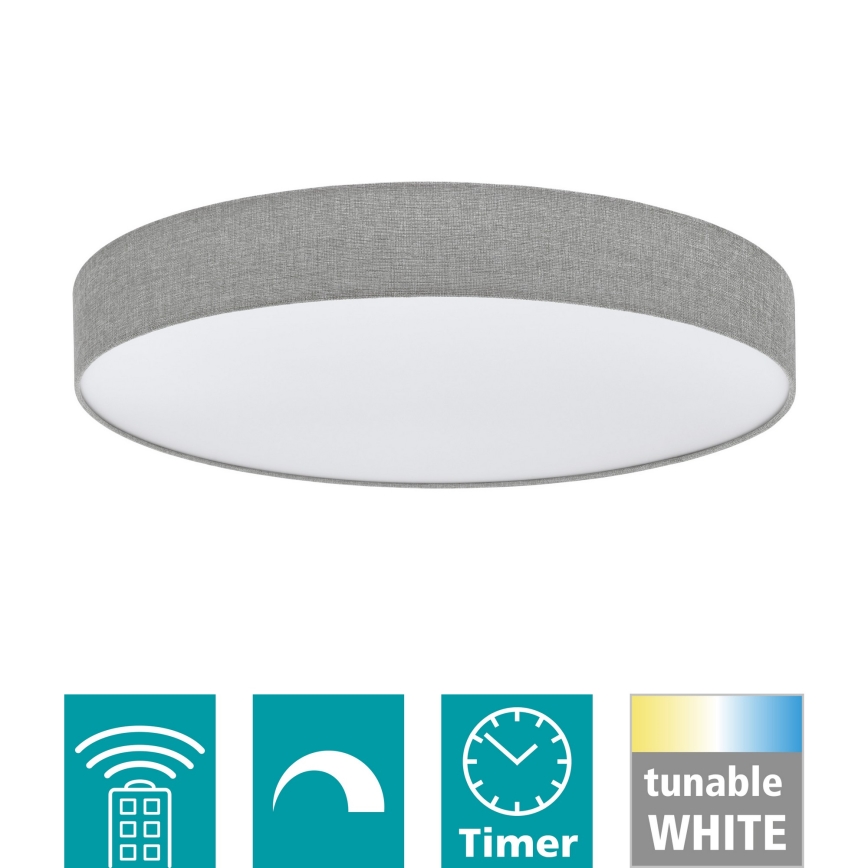 Eglo - LED prigušiva plafonska svetiljka LED/60W/230V + daljinski upravljač