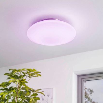 Eglo 97811 - LED RGB prigušiva plafonska lampa FRATTINA-C LED/27W/230V