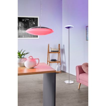 Eglo 97812 - LED RGB luster na sajli FRATTINA-C LED/27W/230V, prigušiva