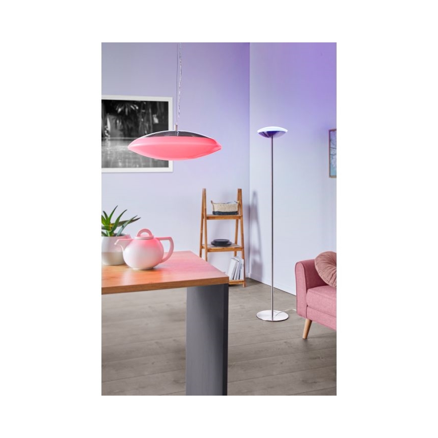 Eglo 97812 - LED RGB luster na sajli FRATTINA-C LED/27W/230V, prigušiva