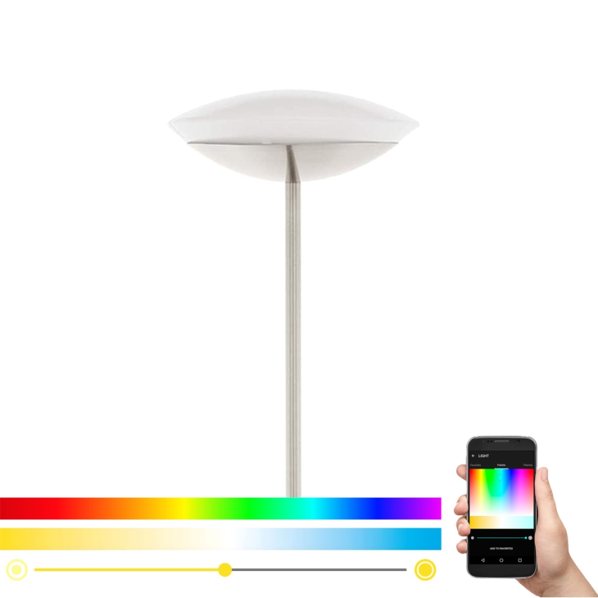 Eglo 97814 - LED RGB prigušiva podna lampa FRATTINA-C 1xLED/18W/230V