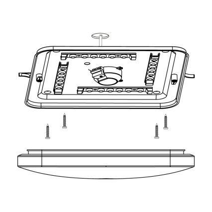 Eglo - LED plafonsko svetlo LED/14,6W/230V