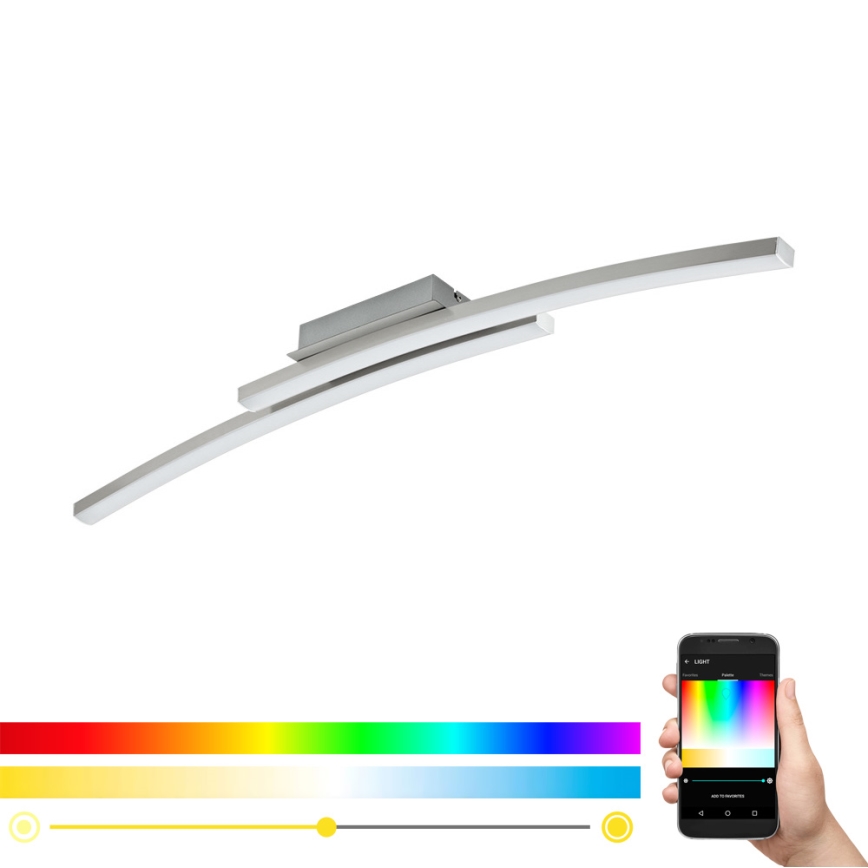 Eglo 97909 - RGB LED prigušiva nadgradna plafonska lampa FRAIOLI-C LED/34W/230V