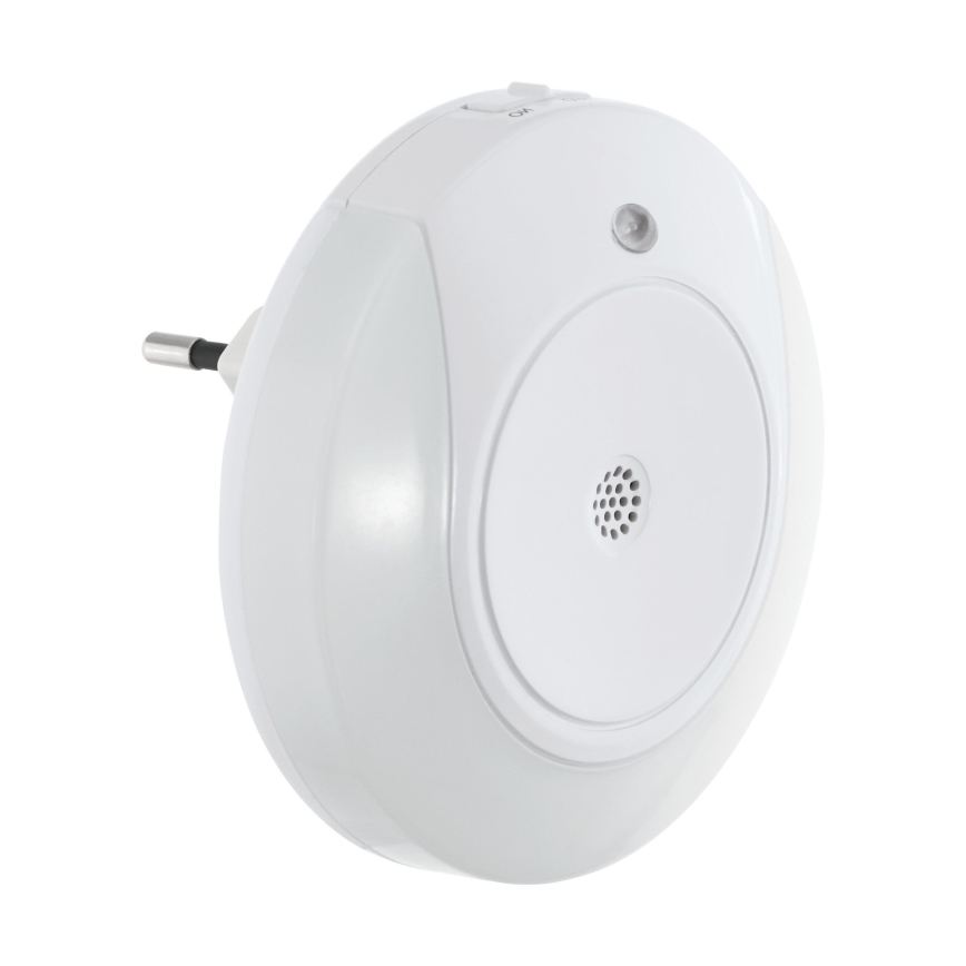 Eglo - LED noćno svetlo sa senzorom sumraka 2xLED/0,4W/230V 3000K