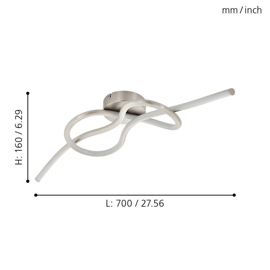 Eglo - LED plafonski luster LED/13W/230V
