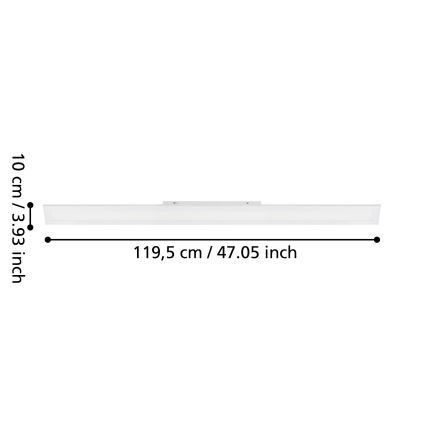 Eglo - LED panel LED/40W/230V beli