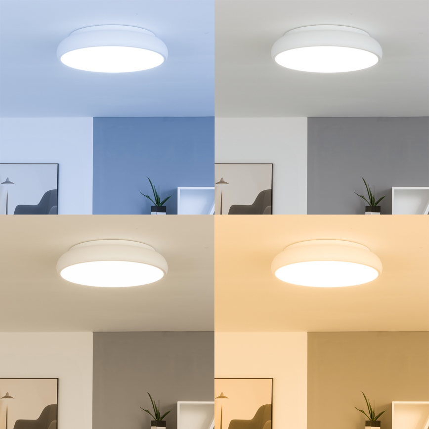Eglo 98045 - LED RGB prigušiva stropna svetiljka RIODEVA-C LED/27W/230V