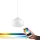 Eglo 98047 - prigušiva LED RGBW luster na sajli COMBA-C LED/18W/230V