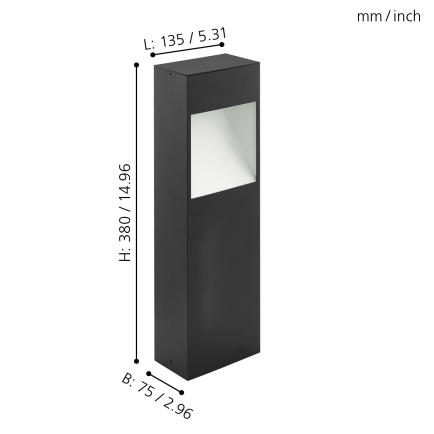 Eglo - LED spoljna lampa LED/10W/230V IP44