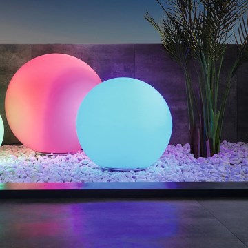 Eglo 98105 - LED RGBW spoljna svetiljka MONTEROLO-C LED/9W/230V IP65, prečnik 300 mm