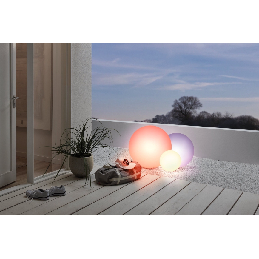 Eglo 98105 - LED RGBW spoljna svetiljka MONTEROLO-C LED/9W/230V IP65, prečnik 300 mm