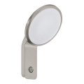 Eglo 98128 - Spoljašnje zidno LED svetlo sa senzorom CICERONE LED/11W/230V IP44