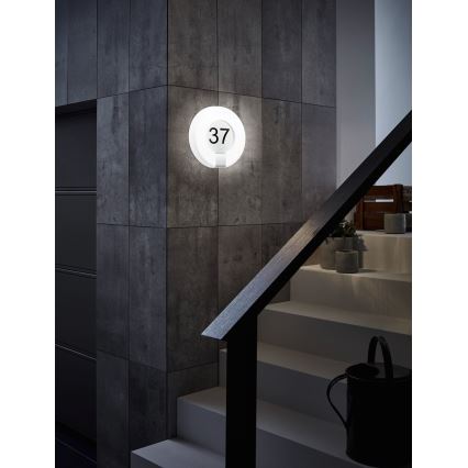 Eglo 98145 - LED prigušiva rasveta za kućni broj MARCHESA-C LED/15W/230V IP44