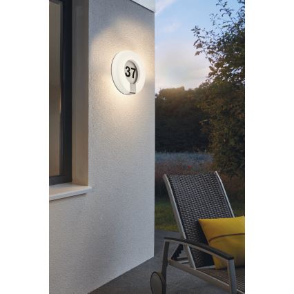 Eglo 98145 - LED prigušiva rasveta za kućni broj MARCHESA-C LED/15W/230V IP44