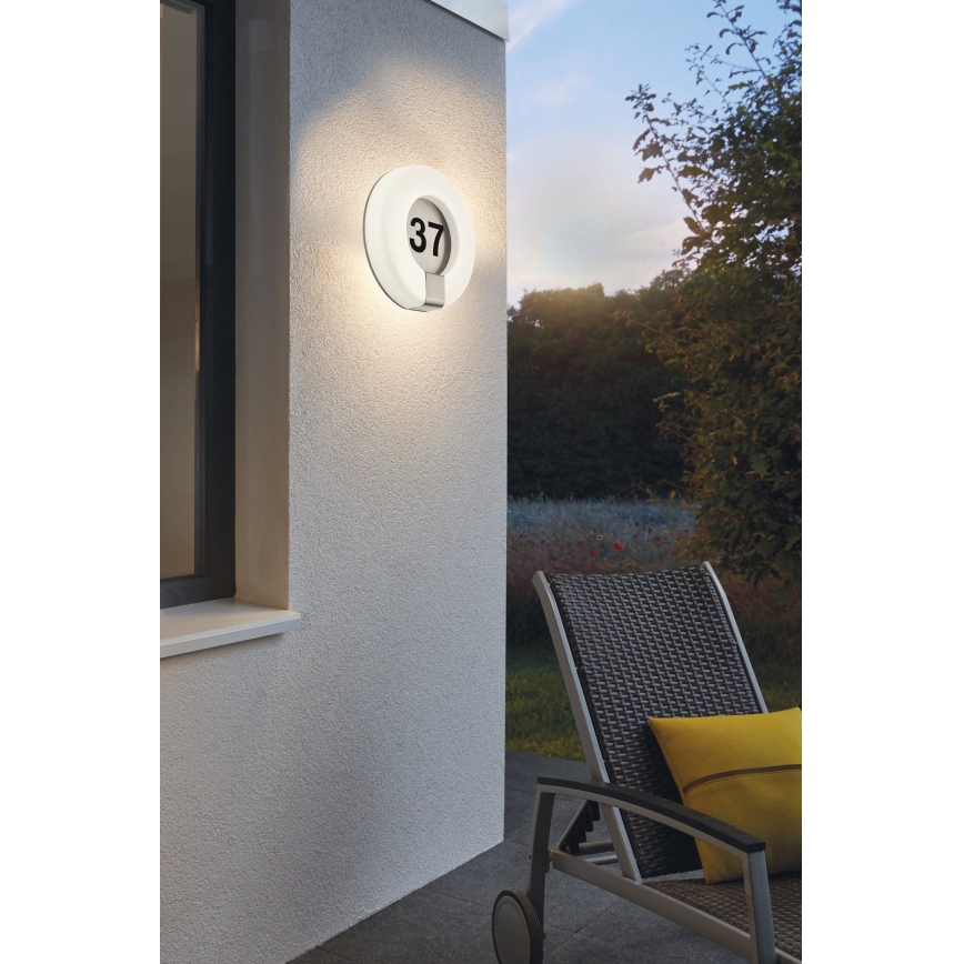 Eglo 98145 - LED prigušiva rasveta za kućni broj MARCHESA-C LED/15W/230V IP44