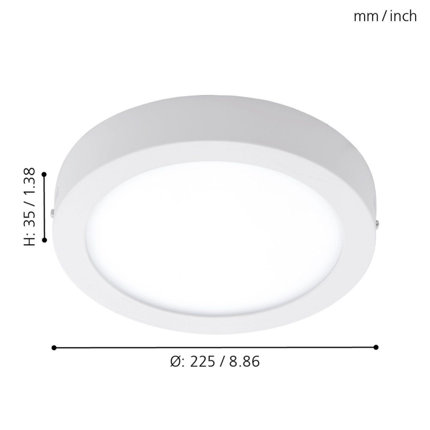 Eglo 98171 - LED prigušiva spoljašnja lampa ARGOLIS-C LED/16,5W/230V IP44