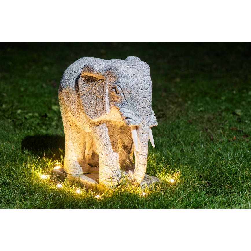 Eglo - LED spoljašnja dekorativna girlanda 9xLED 10m IP65 topla bela