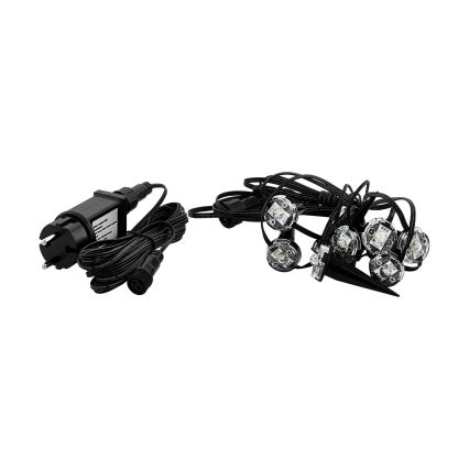 Eglo - LED spoljni dekorativni svetleći niz 9xLED 10m IP65 topla bela